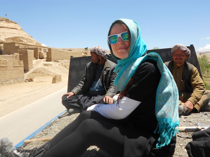 Hitchhiking A Ride In Bamyan, Afghanistan