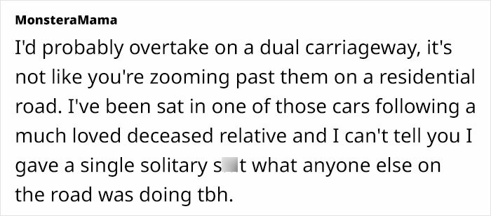 Oblivious Driver Asks If You Can Overtake Hearse, Sparks An Intense Debate Online