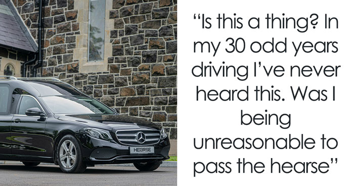 Oblivious Driver Asks If You Can Overtake Hearse, Sparks An Intense Debate Online