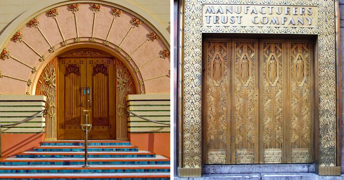 25 Intricate Art Deco Doors From Iconic Locations All Over The World