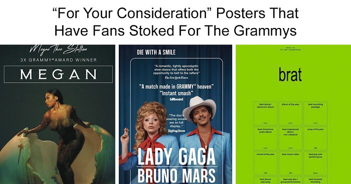 Here Are 20 For Your Consideration Posters That Fans Are Excited To See In The Upcoming Grammys