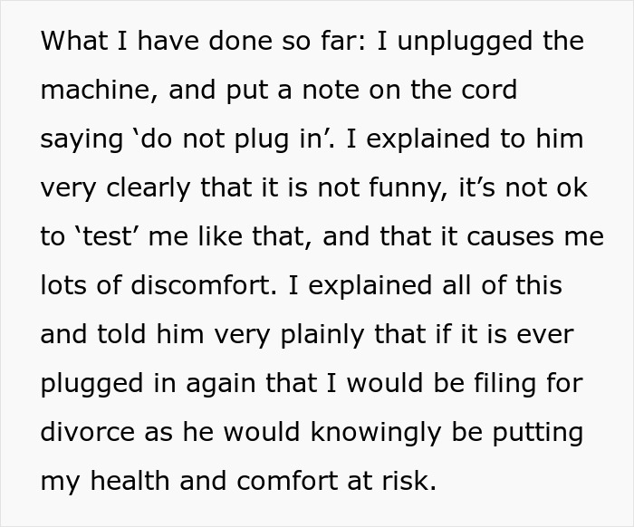 Woman Suspects Hubby Turned On Soft Water To “Test” Her Eczema, Worries About Her Marriage