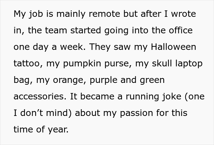 Avid Halloween Lover Gets Hugely Upset Over Prospect Of Working On The Holiday, Drama Ensues