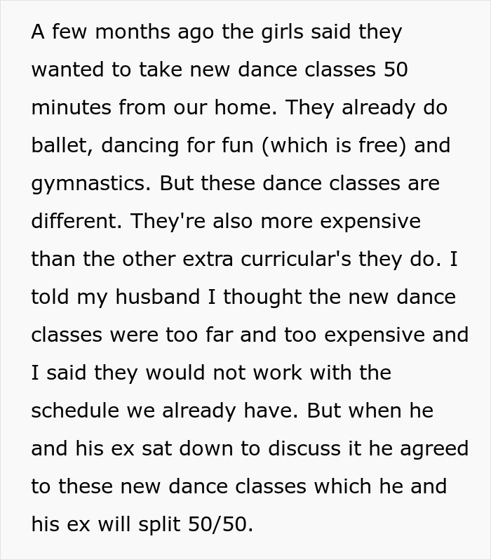 Stepmom Is Being Treated Terribly By Kids, Refuses To Take Them To Dance Class And Takes Heat