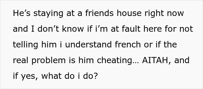 “He Got Mad”: Woman Learns BF’s Secret After Years Of Pretending Not To Understand His Language