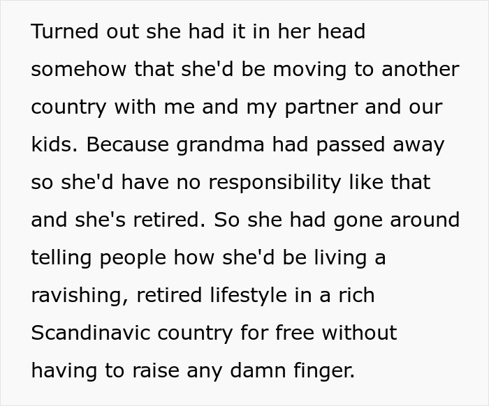 Mom Declares She’s Moving In With Wealthy Daughter Overseas, Gets Shut Down In Front Of The Family