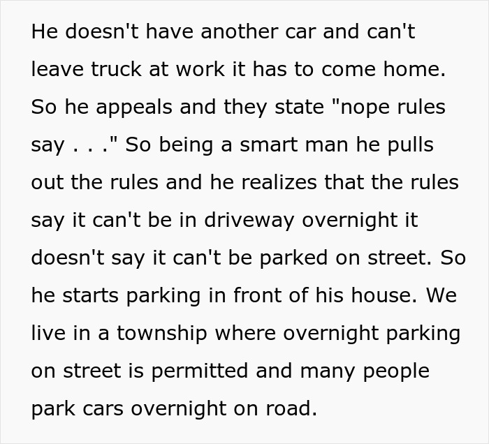 HOA Blocks Guy From Parking In His Driveway, Residents Hit Back, Turn Whole Street Into Parking Lot