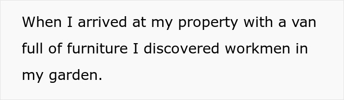 “I’ve Just Purchased A Maisonette, Neighbor Believes My Entire Garden Belongs To Him”