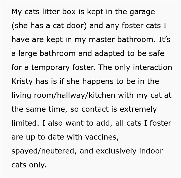 Mom Demands Woman Get Rid Of Her Own Cat Because Of Pregnant Daughter, Gets Banned From House