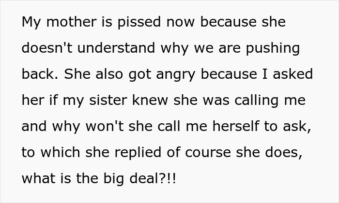 Grandma Hits The Roof After Daughter Blocks Her Plan To Dump Babysitting Duties On Son-In-Law