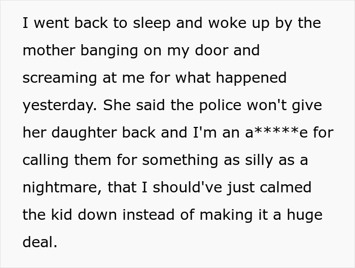 Woman Wakes Up To Her Flatmate’s Kid Screaming At Her Door At 2AM, Calls The Police