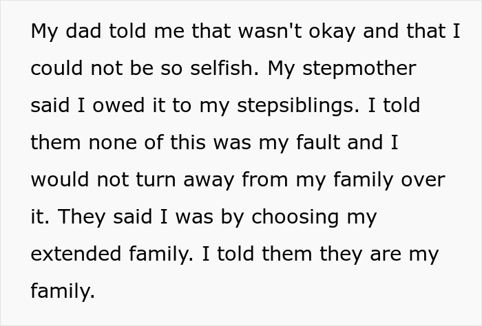  “AITA For Blaming Dad And Stepmom For Stepsiblings Thinking They Would Get Grandkid Inheritance?”