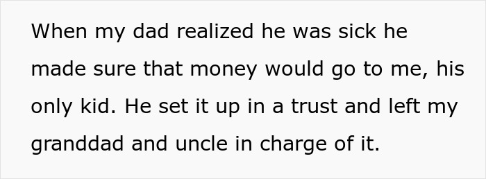 Teen Faces Family’s Guilt Trip Over His Inheritance, Refuses To Share It With “Random Kids”