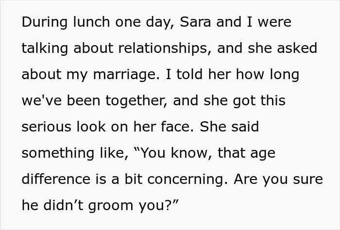 Woman Won’t Drop The Idea That Her 30YO Coworker Was Groomed At 24YO, Gets To Talk To HR