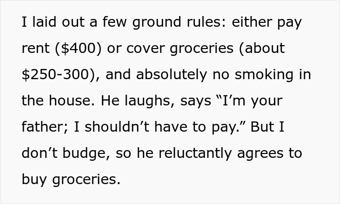 “I’m Your Father; I Shouldn’t Have To Pay”: Man Breaks Son’s House Rules, Eviction Ensues