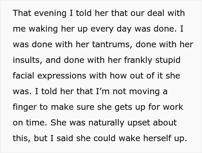 Guy Refuses To Keep Waking Up His GF, She Loses Her Job: "Started Shrieking"