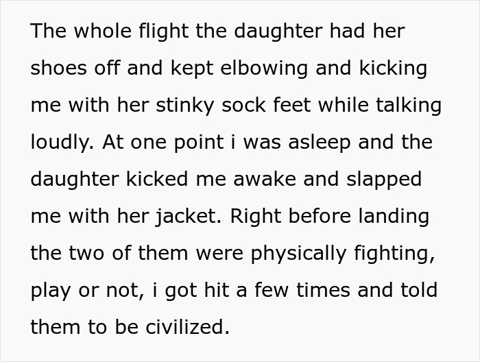 Passenger Endures Nightmare Flight, Gives Entitled Family A Taste Of Their Own Medicine