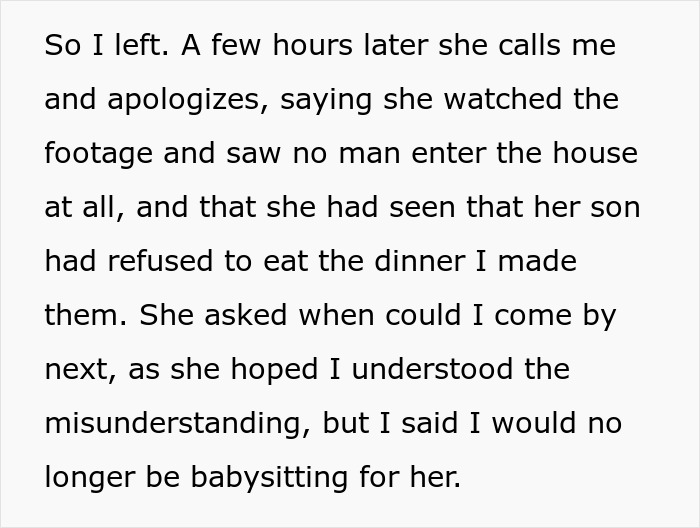 7YO Falsely Accuses Relative Of Neglecting Him While Babysitting, They Refuse To Help Anymore