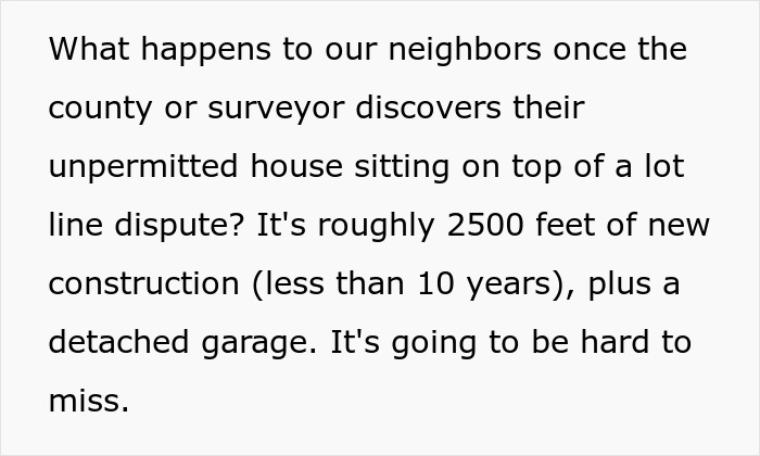 "[They] Have No Permits For It": Neighbors Built Illegal House On This Person's Newly Bought Land