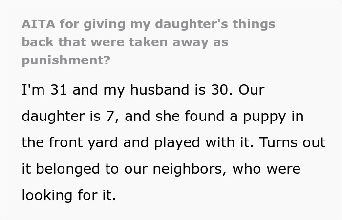 Neighbors Apologize For Falsely Accusing Kid Of Stealing A Dog, Dad Still Insists On Punishing Her