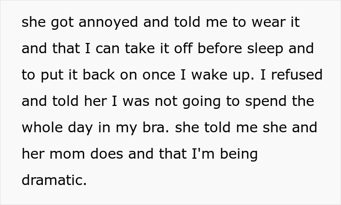 Teen Comes For A Sleepover, Spends The Whole Night In Her Room After A Fight Over Wearing A Bra