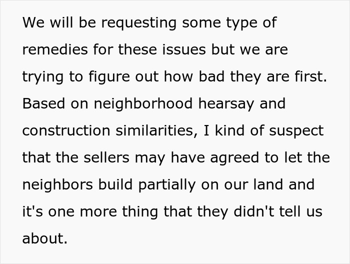 "[They] Have No Permits For It": Neighbors Built Illegal House On This Person's Newly Bought Land