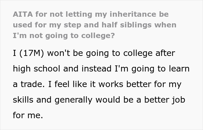 Teen Faces Family’s Guilt Trip Over His Inheritance, Refuses To Share It With “Random Kids”