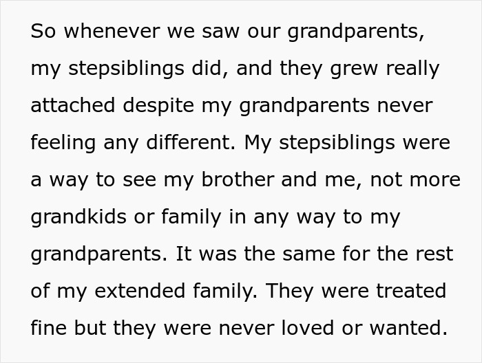  “AITA For Blaming Dad And Stepmom For Stepsiblings Thinking They Would Get Grandkid Inheritance?”