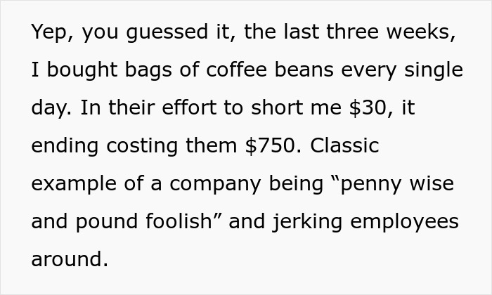 Company Won’t Allow Employee To Bend The Rules, Regrets It When He Spends $750 On Coffee