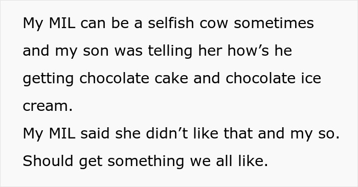 MIL Insists 5YO Change His B-Day Cake As She Doesn’t Like Chocolate, Is Stunned When He Refuses