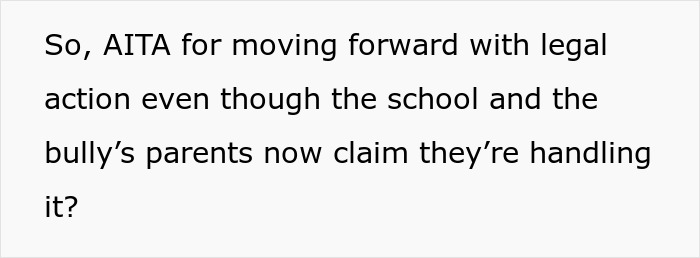 “It’s All For Show”: People Support Dad Taking Legal Action After Bullying Goes Too Far