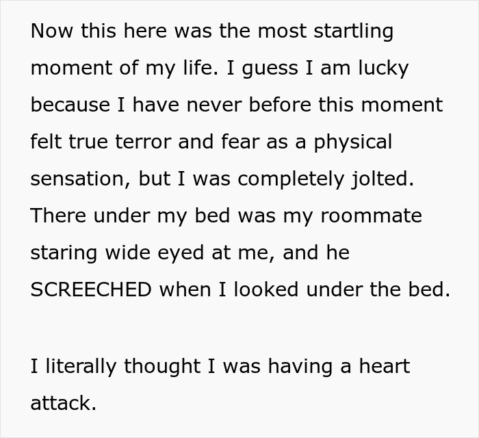 Terrifying Roommate Hid Under Man’s Bed For Months, When Caught, He Tries To Play The Victim