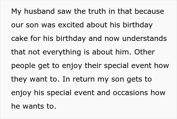 MIL Insists 5YO Change His B-Day Cake As She Doesn’t Like Chocolate, Is Stunned When He Refuses