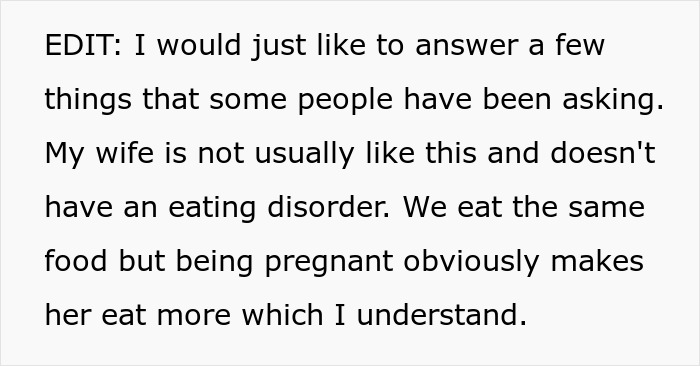 Starving Pregnant Wife Forced To Only Eat A Meal A Day, Man Gets Mad When She Reaches For His Food