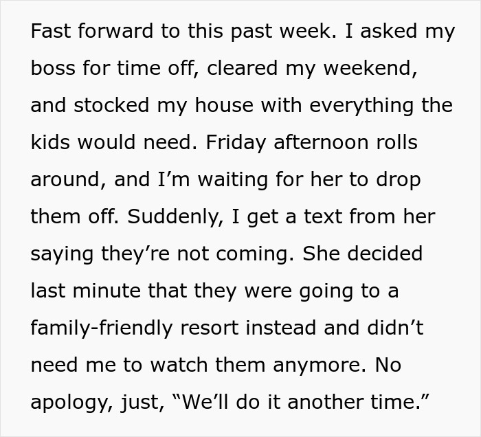 Uncle Changes All His Plans To Babysit Sister's Kids, Refuses To Help Ever Again After She Cancels