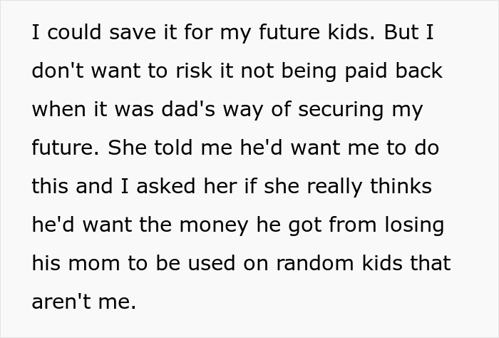 Teen Faces Family’s Guilt Trip Over His Inheritance, Refuses To Share It With “Random Kids”