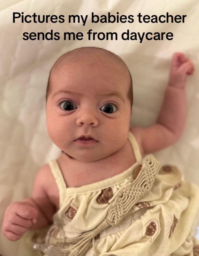 Mom Asks Gen Z Daycare Teacher For Baby Photos—And The Photos Go Viral