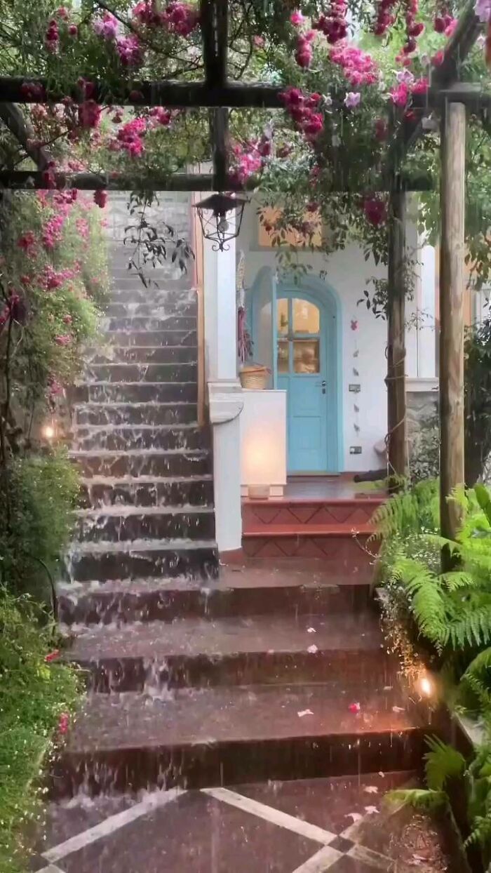 End Of August Raining In Amalfi Coast