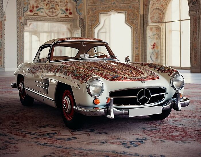 Persian Customized Mercedes 300sl