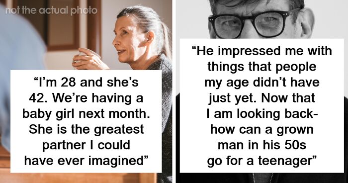 30 Folks From Relationships With Notable Age Disparities Share Their Experiences Online