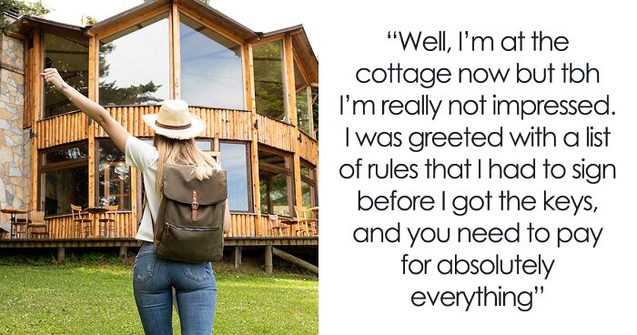 Woman Insists On Booking A 6-Person Lodge To Relax And Recharge, Hotel Owners Ask Her To Switch 