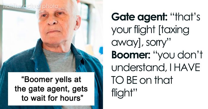 Guy Loses It Over Missed Flight, Gate Attendant Has The Last Laugh