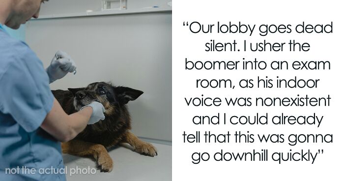 Boomer Loses His Mind Over His Dog Being Gay, Finds Himself Kicked Out Of Vet Clinic 