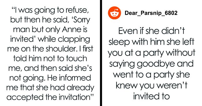 Man Gets Mad After GF Attends Friend's Afterparty He Wasn't Invited To, Decides To Dump Her