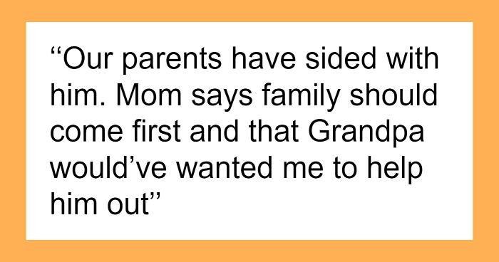 “Family Should Come First”: Man Refuses To Sacrifice His Dream Business To Help Brother Out