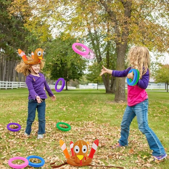 Ring In The Fun On Turkey Day With The Thanksgiving Ring Toss Games, A Festive And Interactive Way To Enjoy Quality Time With Family And Friends