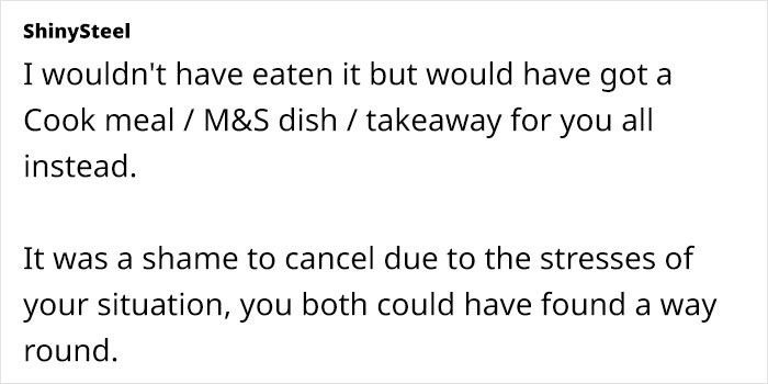 Man Ruins The Food His Wife Spent 3.5 Hours Making, Then Cancels Dinner To Her Utter Dislike