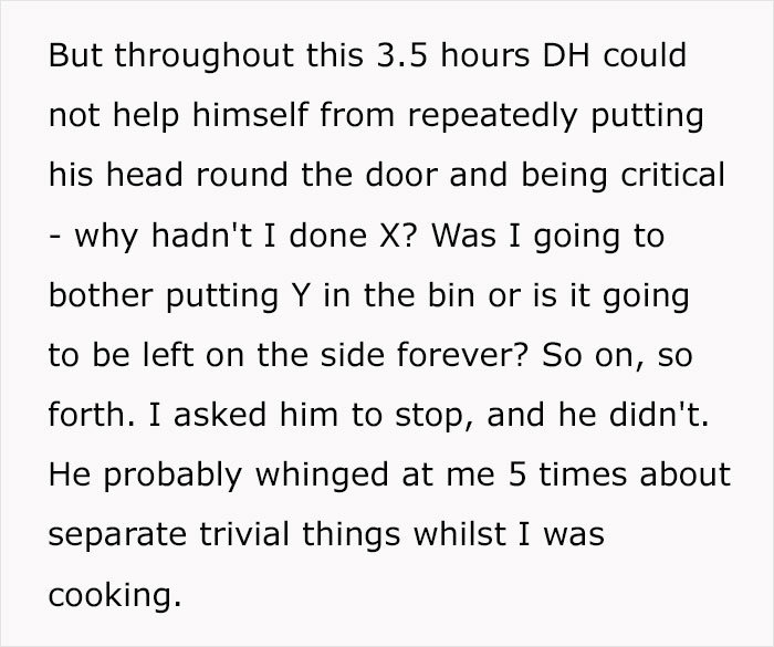 Man Ruins The Food His Wife Spent 3.5 Hours Making, Then Cancels Dinner To Her Utter Dislike