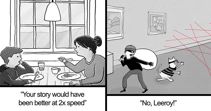 Artist Creates Single-Panel Cartoons, Here Are 30 Of The Funniest Ones