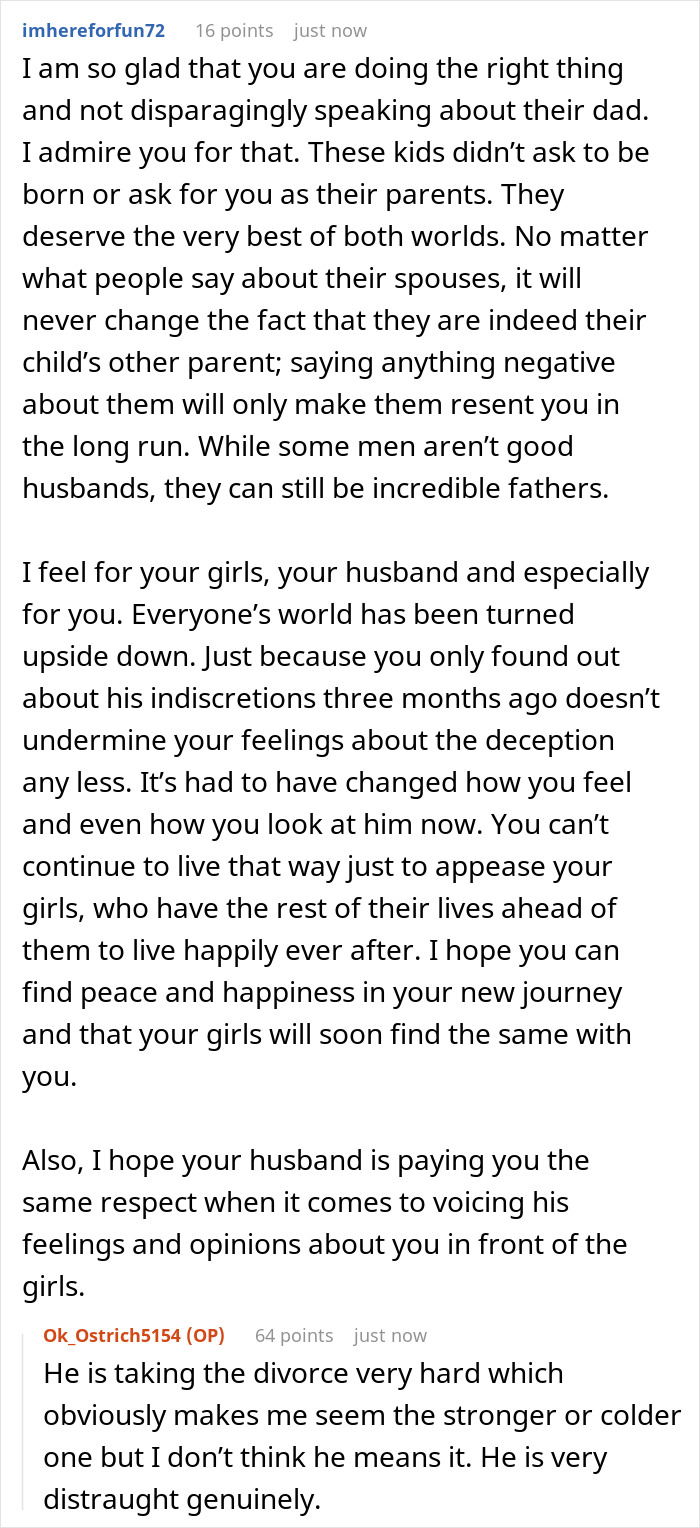 Woman Wants To Divorce Cheating Hubby, Daughters Expect Mom To Stay With Him Despite Knowing Truth